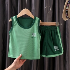 Bộ Hè Sát Nách Phong Cách Thể Thao Cho Bé Trai Bé Gái 𝟎𝟔𝐁𝐇