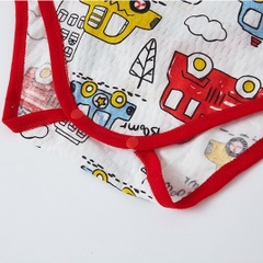 Bộ Đồ Liền Thân Mùa Hè Cộc Tay, Body Thông Hơi Thoáng Mát Cho Bé Sơ Sinh 20BDS