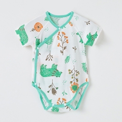 Bộ Đồ Liền Thân Mùa Hè Cộc Tay, Body Thông Hơi Thoáng Mát Cho Bé Sơ Sinh 20BDS