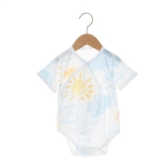 Bodysuit hè mỏng mát có lỗ thông hơi cho bé trai bé gái sơ sinh nằm điều hòa 𝟏𝟖𝐁𝐃𝐒