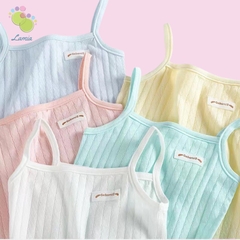 Bộ Đồ Liền Thân Bodysuit 2 Dây Mong Mát Cho Bé Gái Sơ Sinh Mùa Hè 𝟏𝟓𝐁𝐃𝐒𝟐𝐃