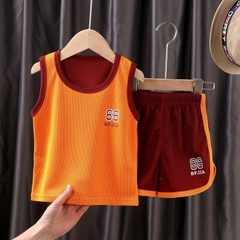 Bộ Hè Sát Nách Phong Cách Thể Thao Cho Bé Trai Bé Gái 𝟎𝟔𝐁𝐇