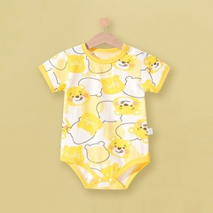 Bodysuit cộc tay cho bé trai bé gái sơ sinh mùa hè mỏng mát, họa tiết dễ thương 𝟏𝟗𝐁𝐃𝐒