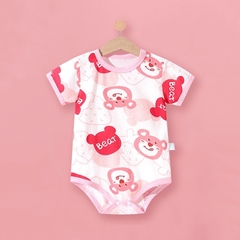 Bodysuit cộc tay cho bé trai bé gái sơ sinh mùa hè mỏng mát, họa tiết dễ thương 𝟏𝟗𝐁𝐃𝐒