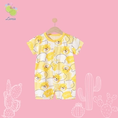 Body Đùi Cộc Tay Hè Bé Gái Chất Cotton Loại 1 Mỏng Mát 31𝐁𝐃𝐃𝐔