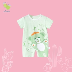 Body Đùi Cộc Tay Hè Bé Gái Chất Cotton Loại 1 Mỏng Mát 31𝐁𝐃𝐃𝐔