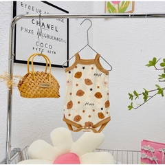 Bodysuit/ Body Chíp 2 Dây - Bộ Áo Liền Quần Hoạ Tiết Hoạt Hình Đáng Yêu Cho Bé 𝟎𝟓𝐁𝐃𝐒𝟐𝐃