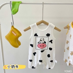 Body Đũi Sát Nách Quảng Châu Mùa Hè Cho Bé Trai Bé Gái 04BDDU