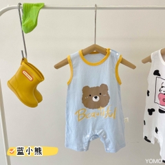 Body Đũi Sát Nách Quảng Châu Mùa Hè Cho Bé Trai Bé Gái 04BDDU