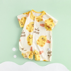đồ cho bé trai bé gái sơ sinh bộ body đùi cộc tay cúc giữa mùa hè hàng Quảng Châu cao cấp 𝟒𝟓𝐁𝐃𝐃𝐔