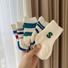 Tất vớ len cao cổ kiểu dáng thể thao cho bé sơ sinh - 3 tuổi 𝟎𝟔𝐓𝐂𝐂