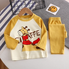 Bộ Đồ Thu Đông Dài Tay Họa Tiết Đáng Yêu Cho Bé Trai Bé Gái 𝟎𝟔𝐁𝐃𝐓