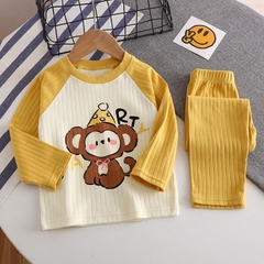 Bộ Đồ Thu Đông Dài Tay Họa Tiết Đáng Yêu Cho Bé Trai Bé Gái 𝟎𝟔𝐁𝐃𝐓