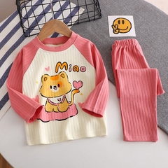 Bộ Đồ Thu Đông Dài Tay Họa Tiết Đáng Yêu Cho Bé Trai Bé Gái 𝟎𝟔𝐁𝐃𝐓