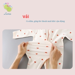 Body dài tay cho bé trai, bé gái sơ sinh bodysuit liền thân 100% cotton xuất Hàn 𝟏𝟔𝐁𝐃𝐃