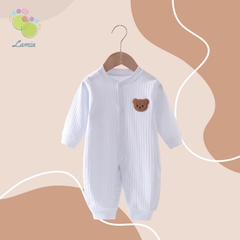 Sleepsuit cho bé bộ body dài tay liền thân cho bé trai gái sơ sinh hàng Quảng Châu cho bé 3-13kg 𝟎𝟐𝐁𝐃𝐃