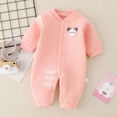 Body dài tay nỉ bông ấm áp cho bé trai bé gái sơ sinh mặc mùa đông 𝟐𝟕𝐁𝐃𝐃