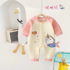 Body nỉ bông dài tay ấm áp cho bé trai bé gái sơ sinh mặc mùa đông 𝟐𝟗𝐁𝐃𝐃