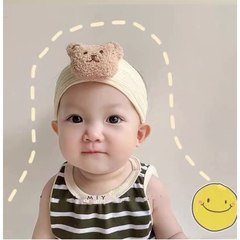 Băng Đô, Tuban Che Thóp Hình Gấu Phong Cách Hàn Quốc Đáng Yêu Cho Bé 𝐓𝐁𝐆