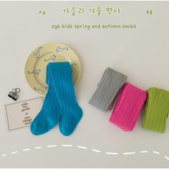 Quần tất len trơn liền bàn phong cách Hàn Quốc Cho Bé Trai Bé Gái Từ Sơ Sinh - 2 Tuổi 𝟎𝟑𝐐𝐓