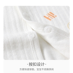 Áo khoác gile cotton 1 lớp mỏng nhẹ cho bé mặc hè thu 05AK