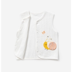 Áo khoác gile cotton 1 lớp mỏng nhẹ cho bé mặc hè thu 05AK