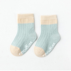 Tất cotton trơn mềm mịn cho bé 0-3 tuổi 𝟎𝟓𝐓𝐂𝐓