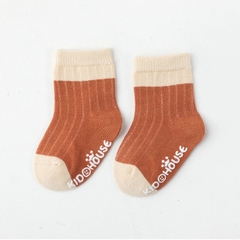 Tất cotton trơn mềm mịn cho bé 0-3 tuổi 𝟎𝟓𝐓𝐂𝐓