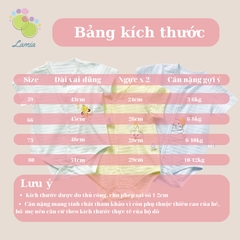 Body suit cộc tay cúc giữa 𝟐𝟐𝐁𝐃𝐒