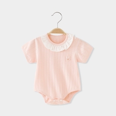 Bodysuit cộc taycổ bẻ 3D 𝟐𝟒𝐁𝐃𝐒