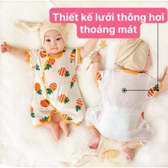 body đùi lưng lưới cúc chéo 𝟒𝟑𝐁𝐃𝐃𝐔