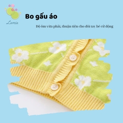 Áo gile len thu đông cho bé trai bé gái hàng Quảng Châu cao cấp