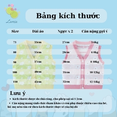Áo gile len thu đông cho bé trai bé gái hàng Quảng Châu cao cấp