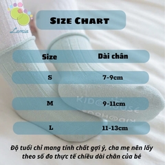 Vớ cao cổ chống trượt cho bé trai bé gái sơ sinh 𝟎𝟔𝐓𝐂𝐓