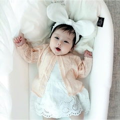 Áo len Cardigan bé gái dài tay mỏng nhẹ 1 lớp cho bé gái 𝐀𝐊𝐋𝟏