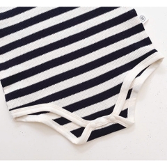 Bodysuit Sát Nách Họa Tiết Gấu Kẻ Cho Bé Sơ Sinh Mặc Mùa Hè Hàng Quảng Châu Cao Cấp 𝟑𝟏𝐁𝐃𝐒