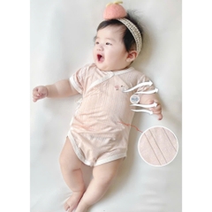 Bodysuit cộc tay mỏng mát họa tiết dễ thương cho bé sơ sinh mặc mùa hè hàng Quảng Châu cao cấp 𝟑𝟐𝐁𝐃𝐒
