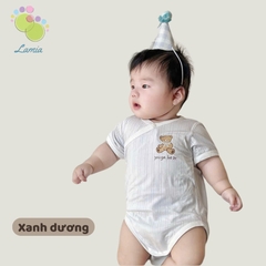 Bodysuit cộc tay mỏng mát họa tiết dễ thương cho bé sơ sinh mặc mùa hè hàng Quảng Châu cao cấp 𝟑𝟐𝐁𝐃𝐒
