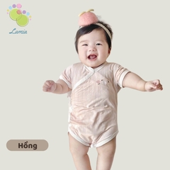 Bodysuit cộc tay mỏng mát họa tiết dễ thương cho bé sơ sinh mặc mùa hè hàng Quảng Châu cao cấp 𝟑𝟐𝐁𝐃𝐒