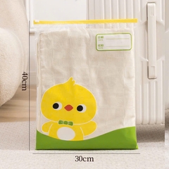 Túi zip đựng quần áo, đồ dùng cá nhân cho bé khi đi du lịch chống bụi, chống nước họa tiết hoạt hình dễ thương
