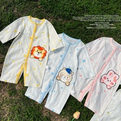 Bộ Body Dài Tay Nằm Điều Hòa Mỏng Mát Cho Bé Sơ Sinh Lamia - Bảng 3 - Size 59-100 𝟏𝟒𝐁𝐃𝐃