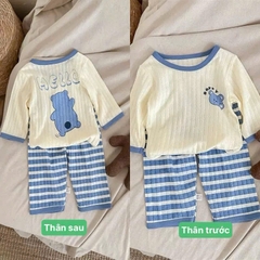 Bộ Lửng Dài Tay Mỏng Mát Cho Bé Trai, Bé Gái Nằm Điều Hoà, Chống Muỗi Đốt Mùa Hè 𝟎𝟏𝐁𝐃𝐓