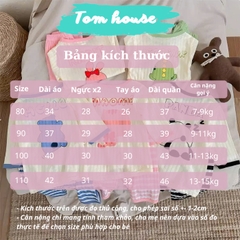 Bộ Lửng Dài Tay Mỏng Mát Cho Bé Trai, Bé Gái Nằm Điều Hoà, Chống Muỗi Đốt Mùa Hè 𝟎𝟏𝐁𝐃𝐓