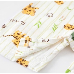 Body đùi cộc tay vải thông hơi mỏng mát họa tiết dễ thương cho bé trai bé gái sơ sinh 𝟒𝟎𝐁𝐃𝐃𝐔