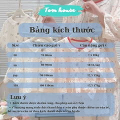 Bộ dài tay mỏng đáng yêu cho bé gái mặc hè thu phong cách Hàn Quốc 𝟎𝟐𝐁𝐃𝐓