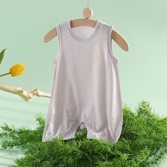 Body đùi sát nách chất cotton mỏng mát co dãn cho bé sơ sinh 𝟔𝟎𝐁𝐃𝐃𝐔