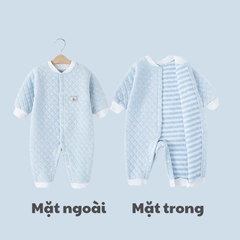Body nỉ bông cho bé trai bé gái sơ sinh mặc mùa đông 𝟒𝟒𝐁𝐃𝐃