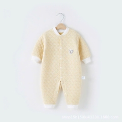 Body nỉ bông cho bé trai bé gái sơ sinh mặc mùa đông 𝟒𝟒𝐁𝐃𝐃