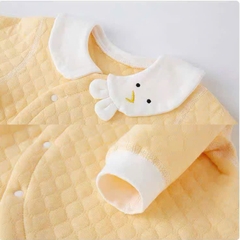 Bộ body nỉ bông dài tay cho bé trai bé gái sơ sinh mặc mùa đông 𝟒𝟕𝐁𝐃𝐃