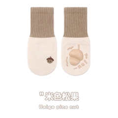 Vớ Len Cao Cổ Chống Trượt Hình Hoa Quả Cho Bé 𝟎𝟗𝐓𝐂𝐓